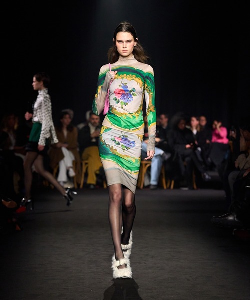 MSGM×JAN DE VIEGHER コラボレーショングラフィックトップ レディース MSGM MSGM×JAN DE VIEGHER コラボレーショングラフィックトップ