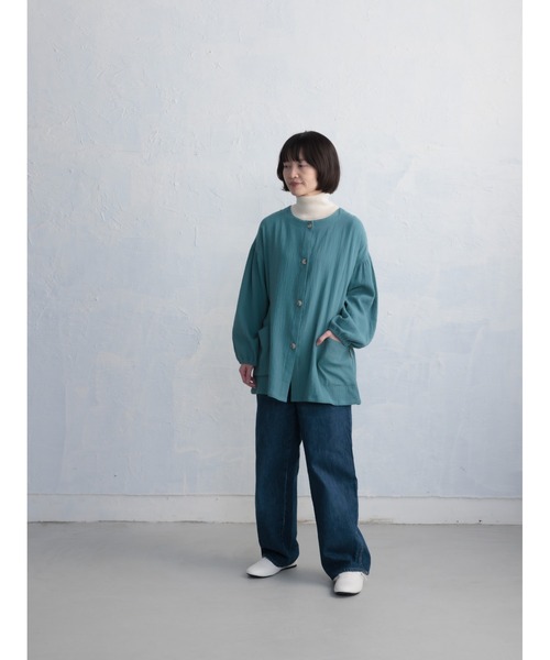 ゆゆ様　ダブルガーゼ　割烹着 ゆゆ様 ダブルガーゼ 割烹着 ガーゼのワンピースで楽しむ割烹着兼部屋