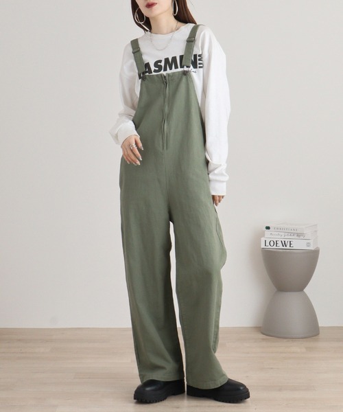 FUNALIVE（ファンアライブ） サロペット オーバーオール .works 前ZIP