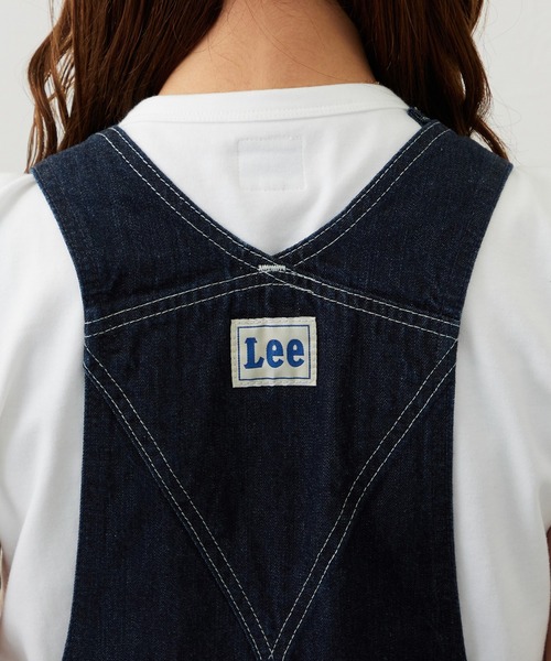 美品♡パーリーゲイツ♡Lee♡ジャンバースカート♡ブルー♡デニム♡リサイクル♡S Lee（リー） ジャンパースカート オーバーオールマキシスカート