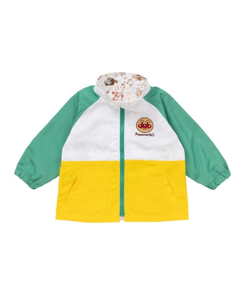 ANPANMAN KIDS COLLECTIONフード取外しリバーシブルブルゾン ANPANMAN KIDS COLLECTION ブルゾン アウター フード取外し