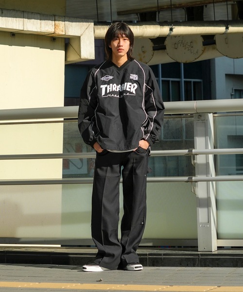 THRASHER（スラッシャー） NYLON PULLOVER TOPS/スラッシャー