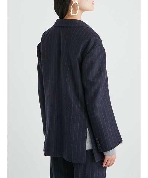 Mila Owen ネイビー テーラードジャケット Mila Owen（ミラオーウェン） テーラードジャケット 1 ネイビー