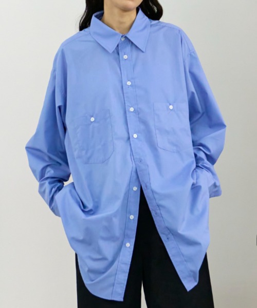ブラウス シャツ オーバーシルエットシャツ レディース AMERICAN HOLIC ブラウス シャツ シアーボイルオーバー
