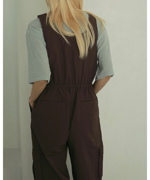 anuke（アンヌーク） オールインワン Nylon Zip Combinaison