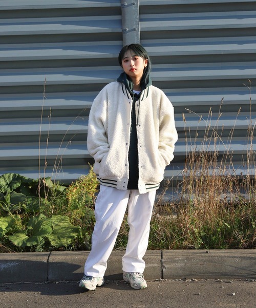 ZIP FIVE（ジップ ファイブ） スタジャン MEDIUM ブラック メンズ