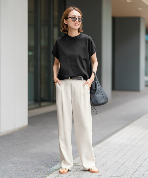 FRAMeWORK スラックス パンツ トリアセエアリークロスストレート