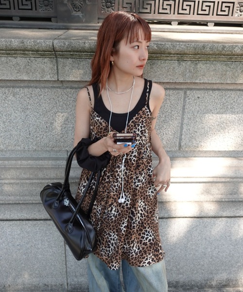 TEEN BOOP レオパードミニOP レオパードミニワンピ　teen boop TEEN BOOP ワンピース レオパードミニOP : ZOZOTOWN Yahoo!店