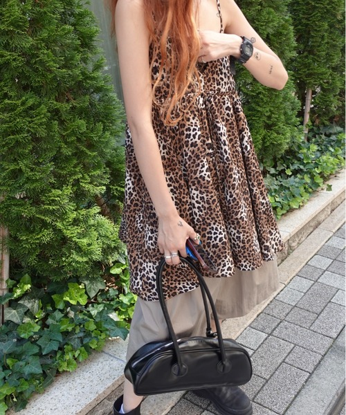 TEEN BOOP レオパードミニOP レオパードミニワンピ　teen boop TEEN BOOP ワンピース レオパードミニOP : ZOZOTOWN Yahoo!店