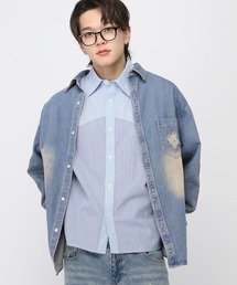 シャツ 3.3 Field Trip／ダメージデニムシャツ メンズ レディース｜ZOZOTOWN Yahoo!店