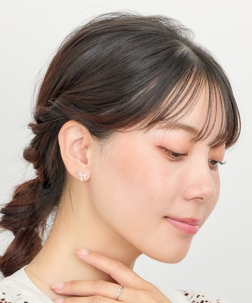 Heartdance（ハートダンス） ピアス ガラスリボン6ペアセットピアス