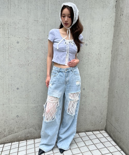 完売品　Oggiコラボ　フリルレイヤード トップス 完売品 Oggiコラボ フリルレイヤード トップス - メルカリ