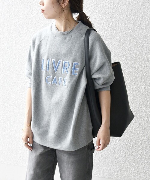 「SHIPS any」 スウェットカットソー ONE SIZE ライトグレー レディース