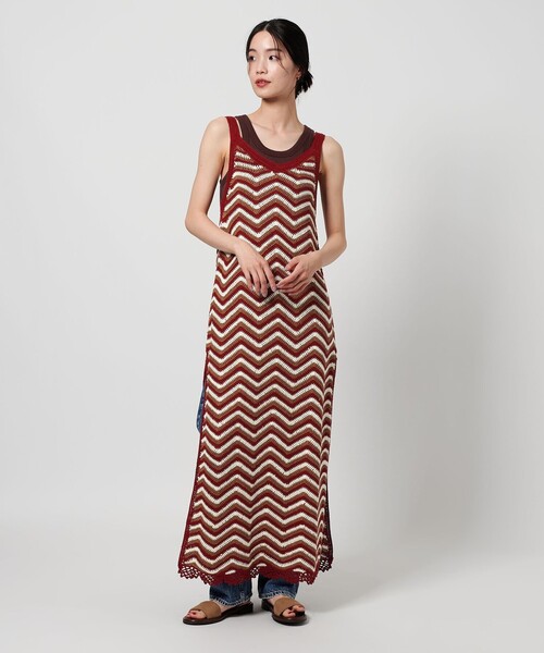 【別注】<LOGAN knitting mills>ニット ワンピース LOGAN knitting mills ワンピース 「別注」「LOGAN mills