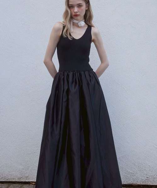 regleam リブニットドッキングワンピース RIB KNIT DRESS リブニットドッキングワンピース｜RIB KNIT DOCKING DRESSの通販