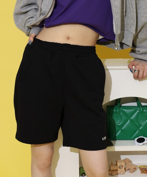 NERDY パンツ エッセンシャルスウェットハーフパンツ メンズ