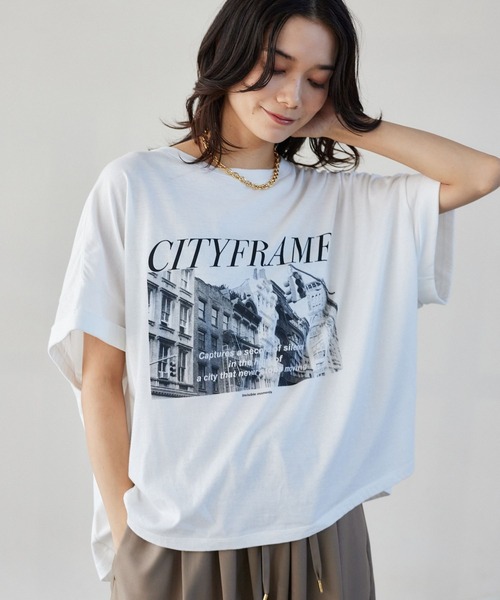 tシャツ BARNYARDSTORM / リラックスゆるフォトT 「「VERY」YouTube紹介アイテム」 レディース
