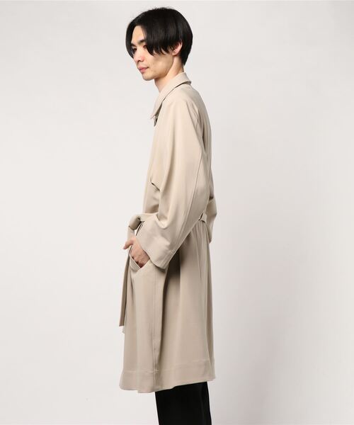 Lui's（ルイス） ステンカラーコート MEDIUM ベージュ メンズ