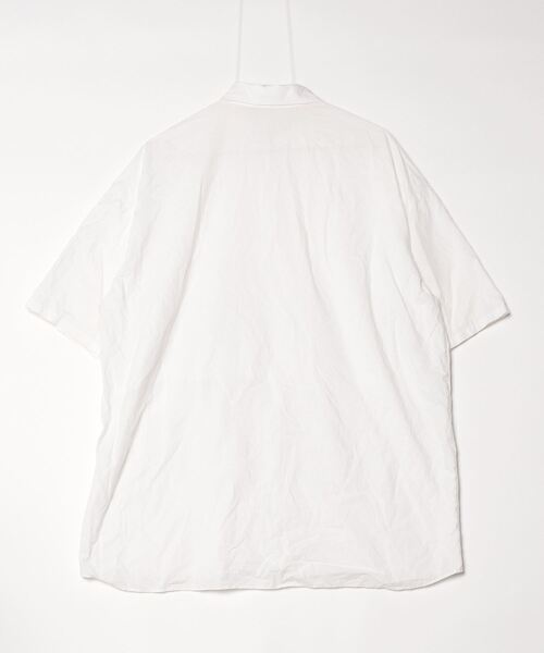 「603」 半袖シャツ - ホワイト メンズ_画像2