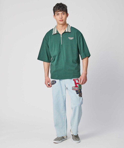 「Refurbish」 半袖Tシャツ M オフホワイト メンズ
