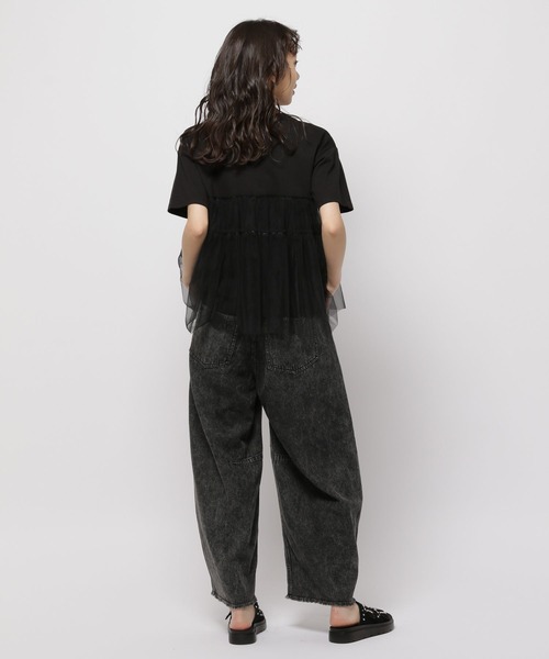 「niko and...」 半袖カットソー MEDIUM グレー レディース