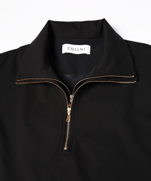 トップス CULLNI Stretch Twill Tailored Pullover CULLNI ONLINE STORE / High Count Stretch Twill Long Sleeve