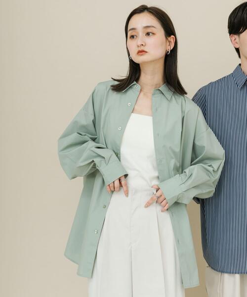 FRAY I.Dブロードルーズシャツ新品 SENSE OF PLACE by URBAN RESEARCH シャツ 「ユニセックス」ブロード
