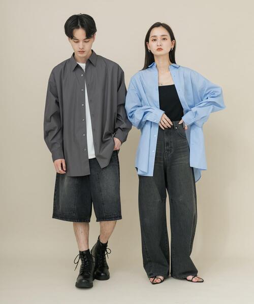 SENSE OF PLACE by URBAN RESEARCH シャツ 「ユニセックス」ブロード