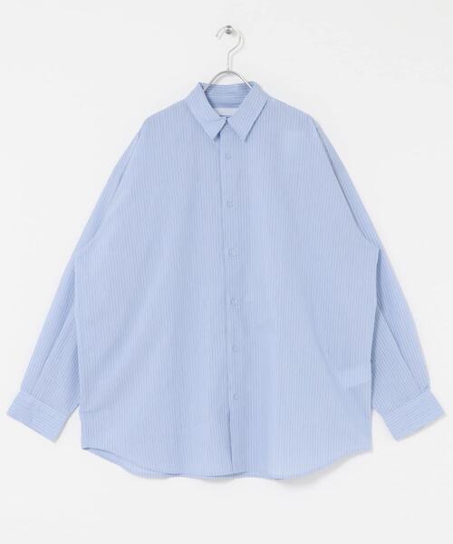 【新品未使用品】ソロイスト25ss レギュラーカラーブロードシャツ48 SENSE OF PLACE by URBAN RESEARCH シャツ 「ユニセックス」ブロード