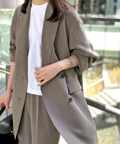 ジャケット・アウター ap studio double jacket coat ジャケット・アウター ap studio double jacket coat Double