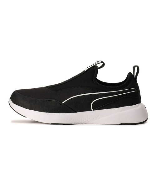 「PUMA」 スリッポン 28cm ブラック メンズ