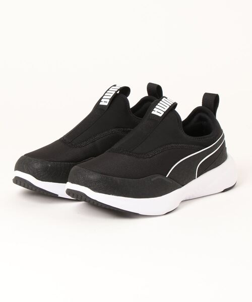 「PUMA」 スリッポン 28cm ブラック メンズ