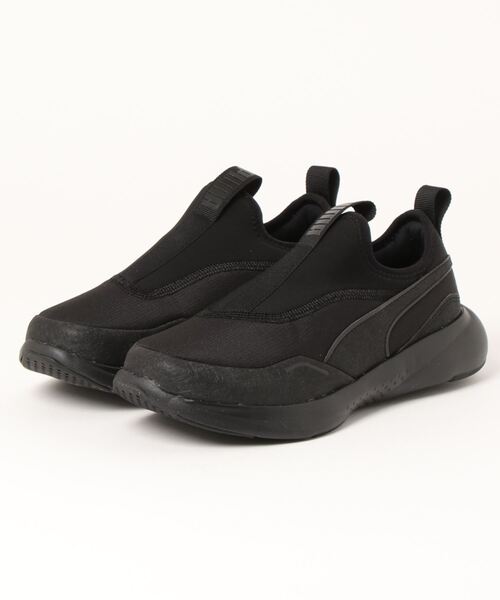 「PUMA」 スリッポン 28cm ブラック メンズ