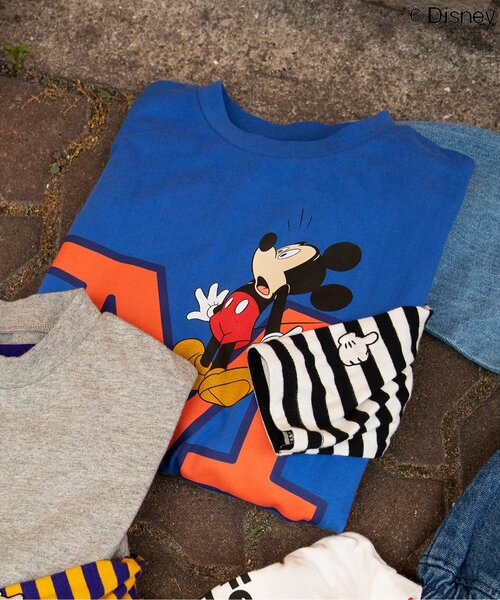 Disney（ディズニー） tシャツ ディズニーキャラクター/2PTシャツ