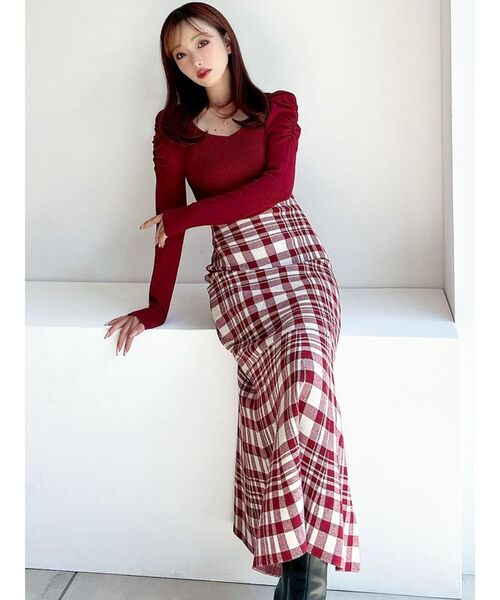 RESEXXY（リゼクシー） ワンピース ショルダーオープンマーメイド