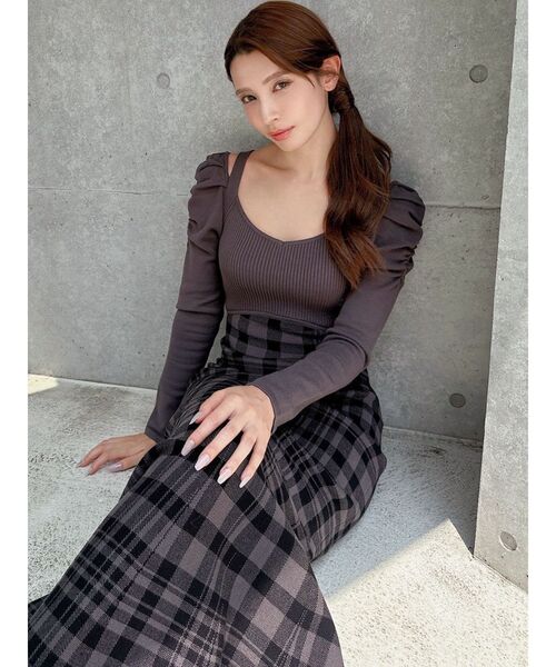 RESEXXY（リゼクシー） ワンピース ショルダーオープンマーメイド