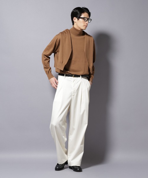 NANO universe（ナノ・ユニバース） セーター ニット 「毛玉レスニット