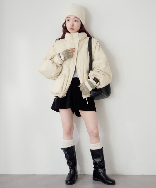 Kastane（カスタネ） ダウンコート ダウンジャケット 「袖取り外し可