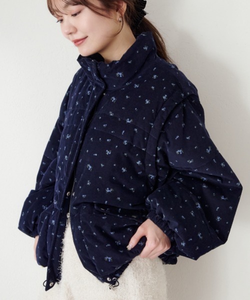 Kastane（カスタネ） ダウンコート ダウンジャケット 「袖取り外し可