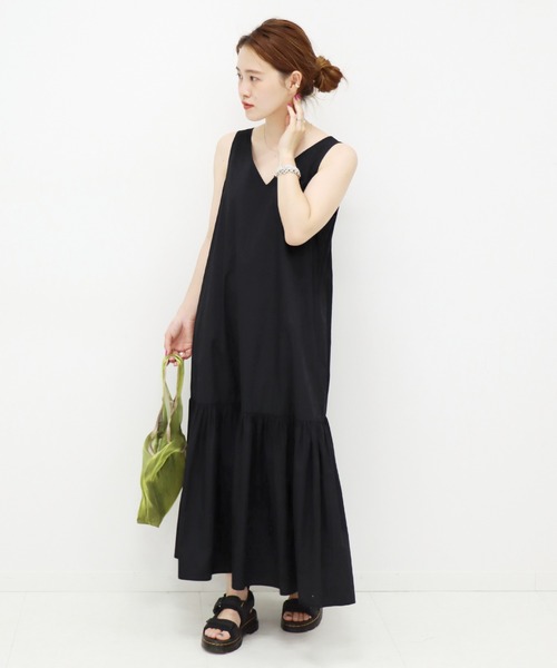 JOURNAL STANDARD / ノースリーブワンピース/FREE/ポリエステル/BEG/24-040-400-7101-1-0 JOURNAL STANDARD（ジャーナルスタンダード） ノースリーブワンピース