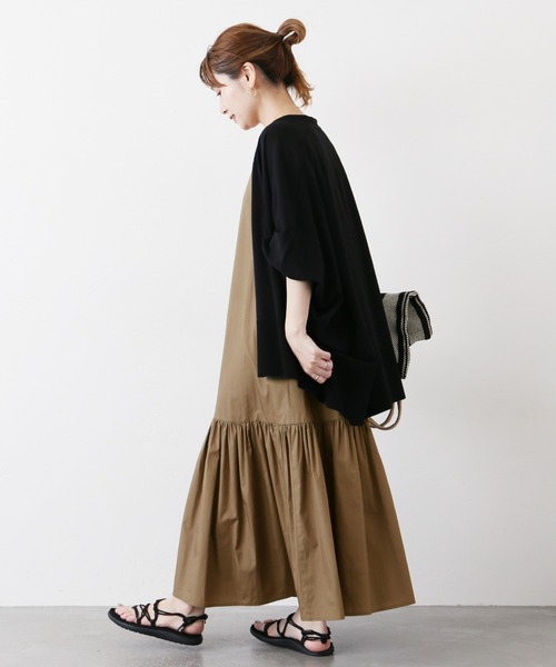 JOURNAL STANDARD / ノースリーブワンピース/FREE/レーヨン/BRW/無地/25-080-400-3520-4-0 JOURNAL STANDARD（ジャーナルスタンダード） ノースリーブワンピース