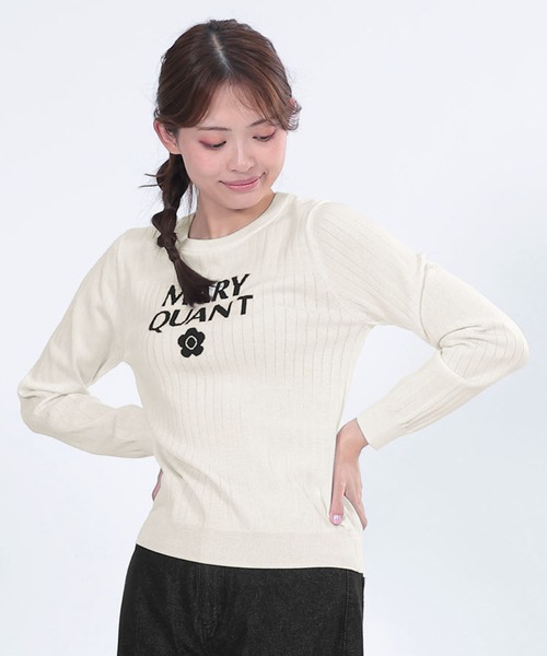 maru 様 MARY QUANT ニット セーター マリークワント mary quant ロゴ