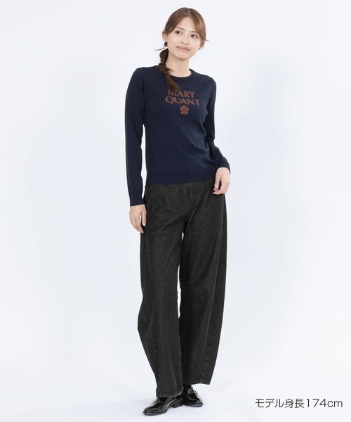maru 様 MARY QUANT ニット セーター マリークワント mary quant ロゴ
