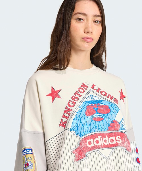 adidas（アディダス） トレーナー スウェット BASEBALL CREW トップス