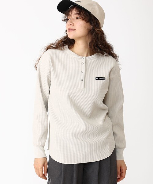 Columbia（コロンビア） tシャツ 裏起毛 きれいめカジュアル Columbia