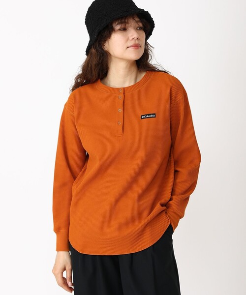 Columbia（コロンビア） tシャツ 裏起毛 きれいめカジュアル Columbia