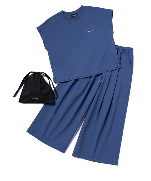 【mym 】NU SWIM 上下セット S 定価約34,000円 1回着用 THOUSAND MILE（サウザンドマイル） セットアップ レディース