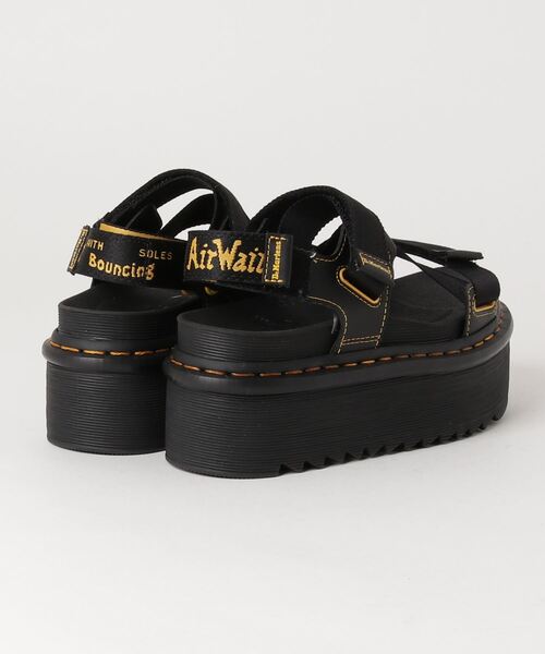 「Dr. Martens」 フラットサンダル 24.0cm ブラック レディースの画像