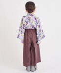 着物 「ジュニア対応」おめかし袴セット キッズ...の詳細画像2