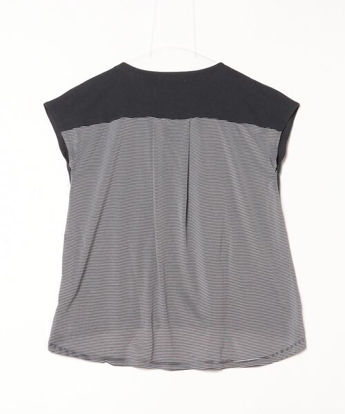 「MYSELF ABAHOUSE」 半袖カットソー - グレー レディース_画像2